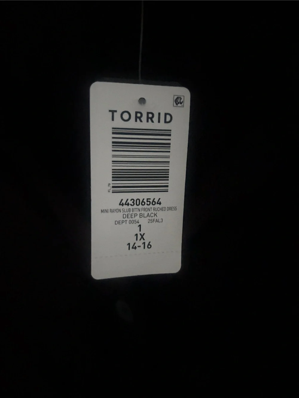 torrid black long